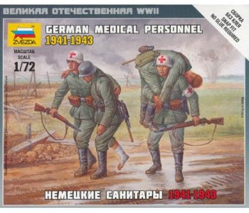 zvezda-6143-1-72-infanteria-alemana-grupo-sanitario-wwii